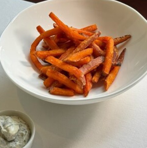 Батат фри с трюфельным соусом