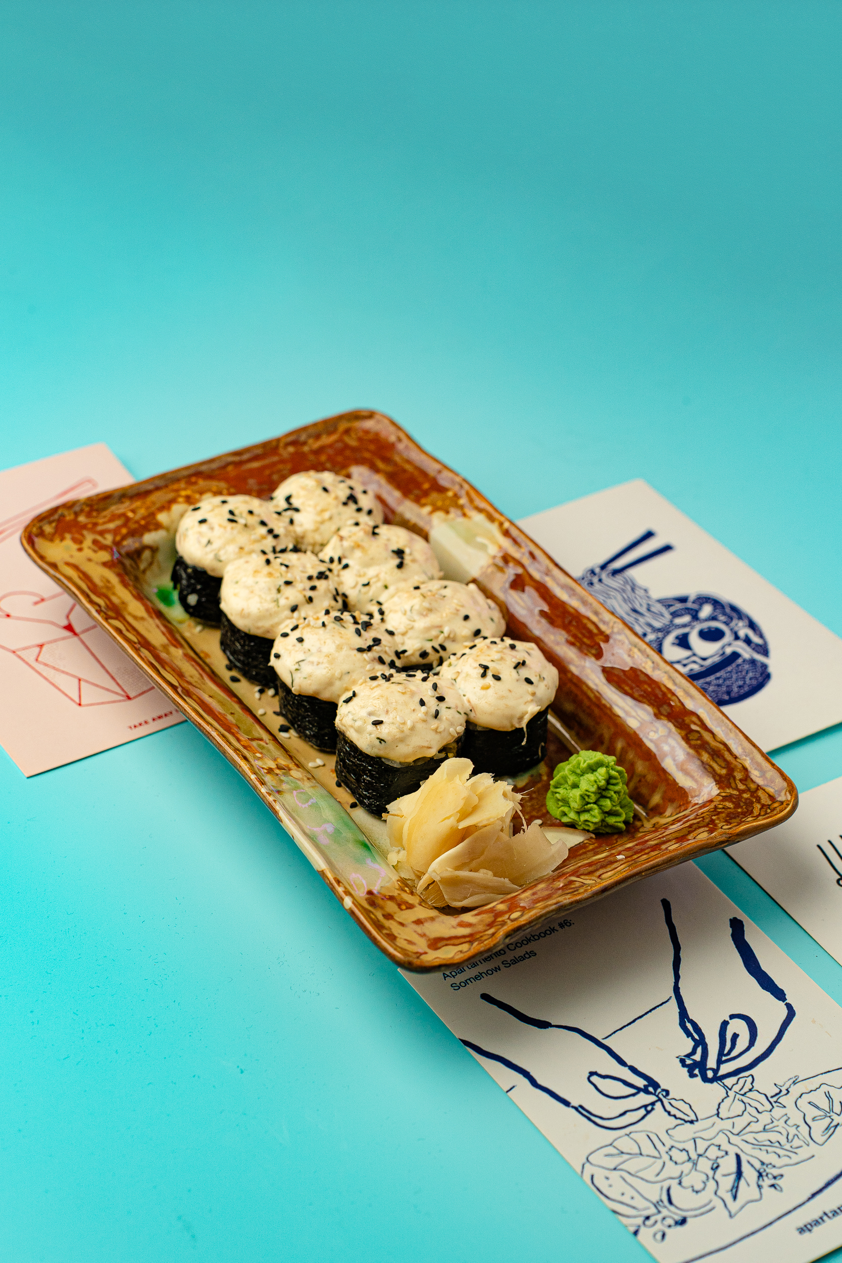 Запечённый с мидиями