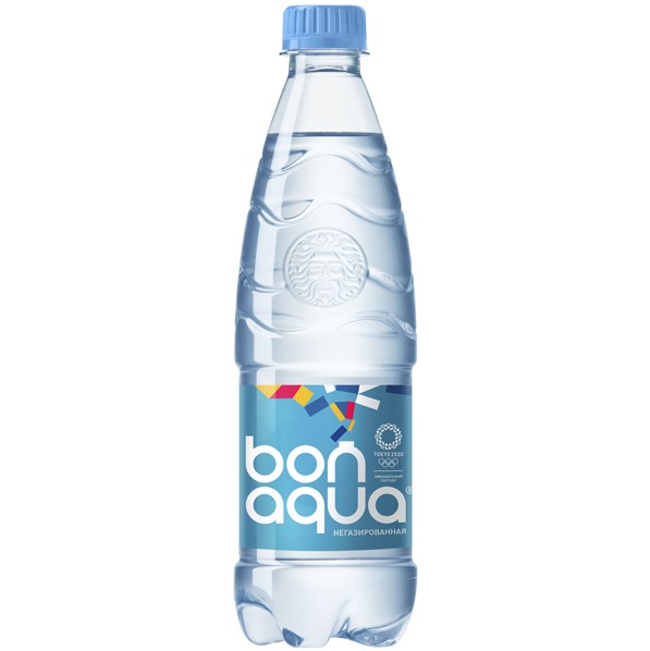 Вода BonAqua без газа, 0,5л