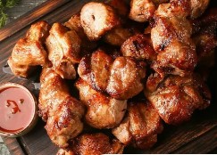 Шашлык из из свиного окорока