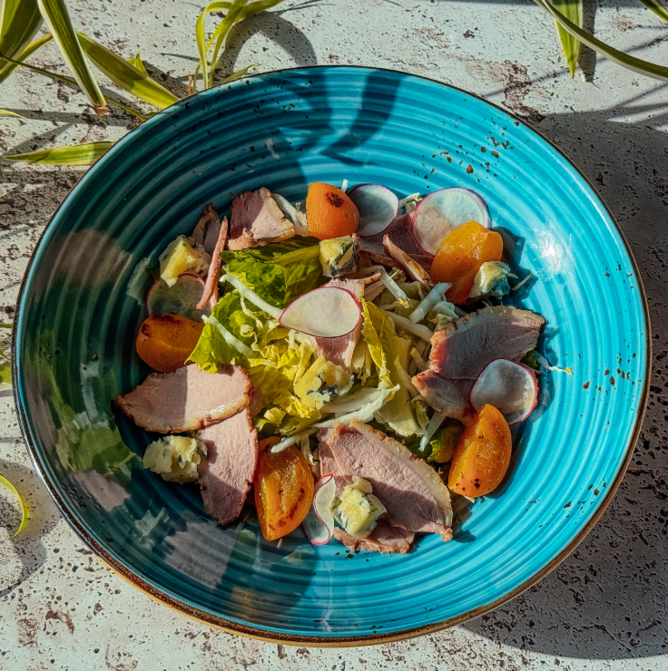 Салат с уткой