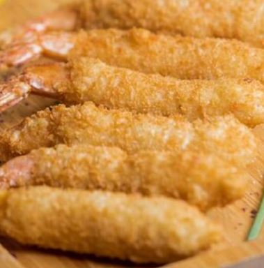 Креветки темпура