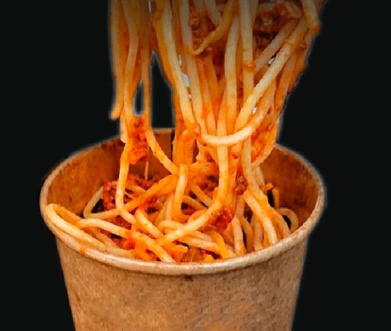 Лашпа WOK с курицей в соусе Терияки (удон)