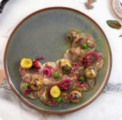 Карпаччо из олюторской сельди