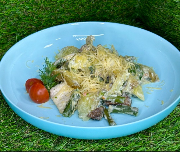 Курочка в сливках