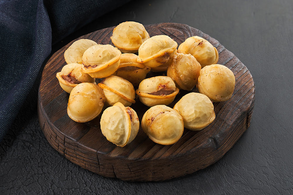 Пельмешечки жареные