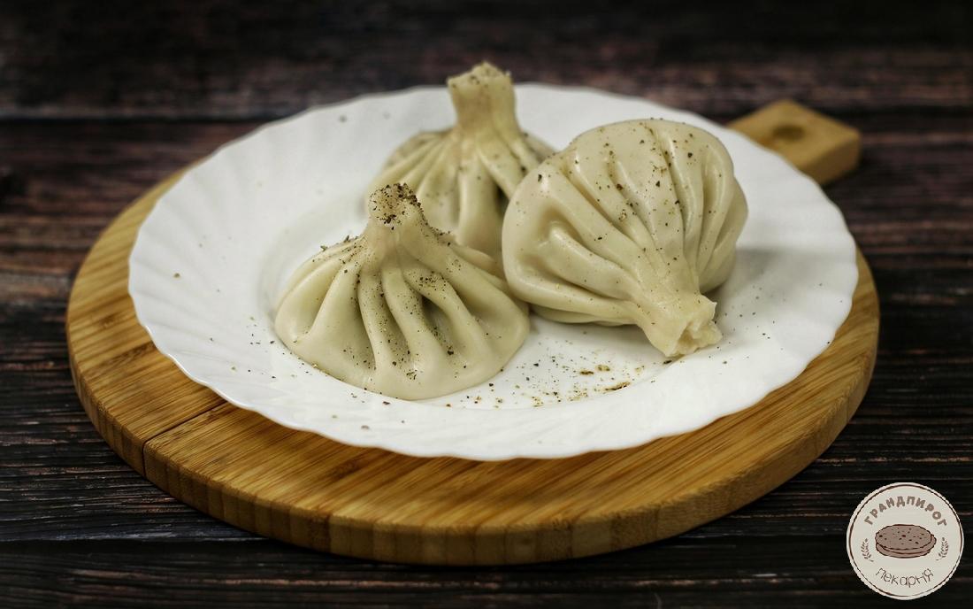 Хинкали с картошкой