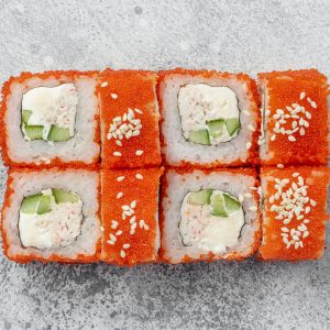 Калифорния с красной масагой (амлетом)