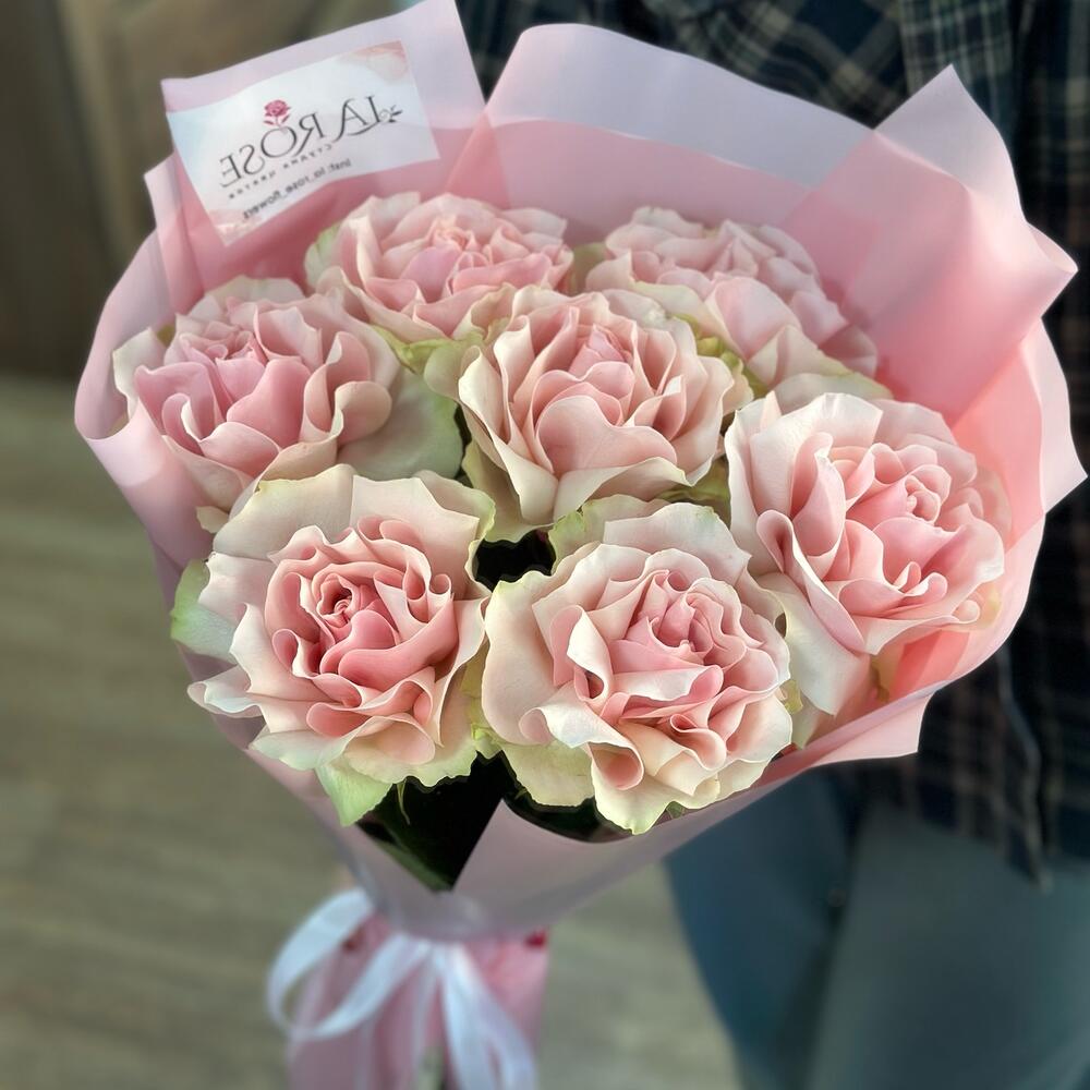 Букет из 7 французских роз