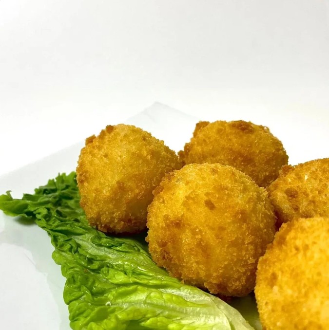 Рисовые шарики с творожным сыром