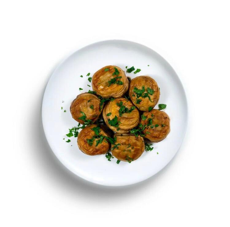 Шампиньоны гриль