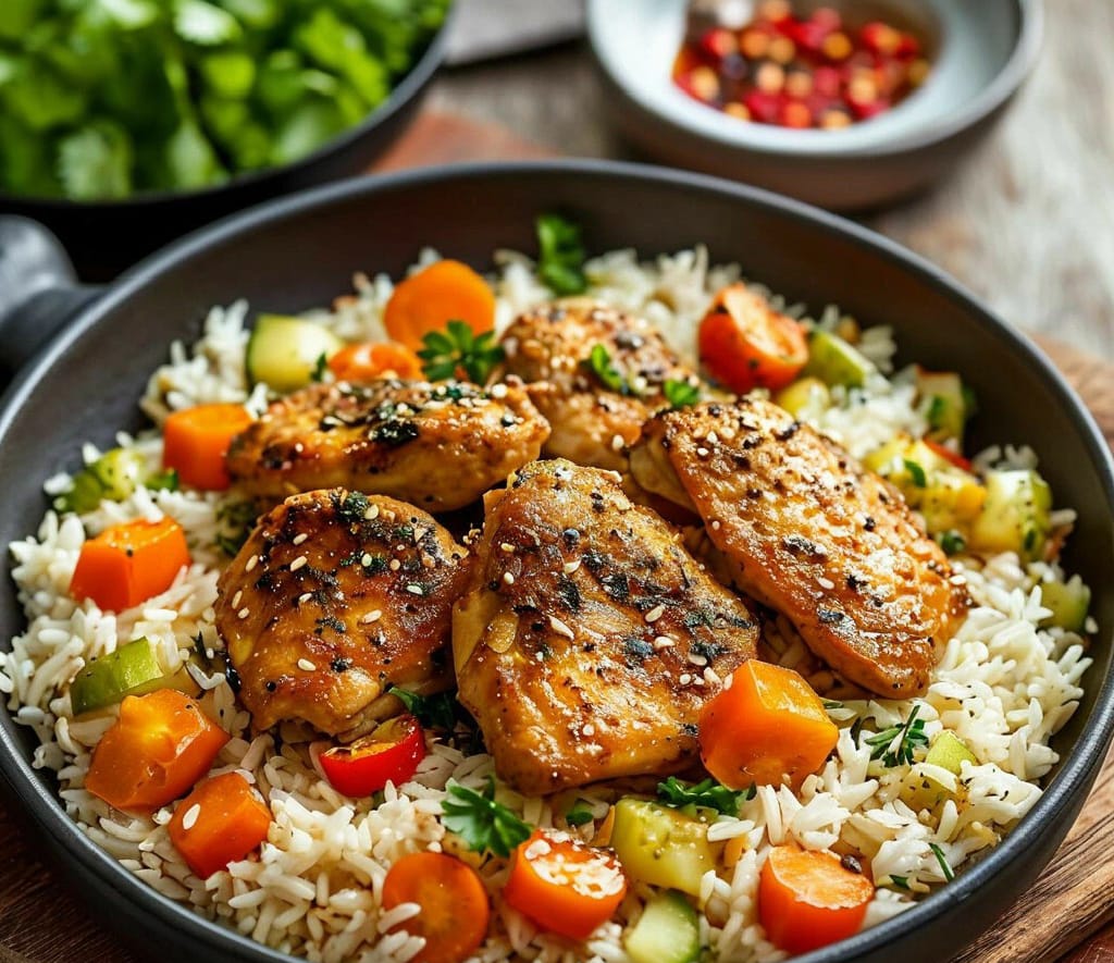 Куриное Филе с  овощами 