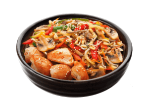 Wok с курицей
