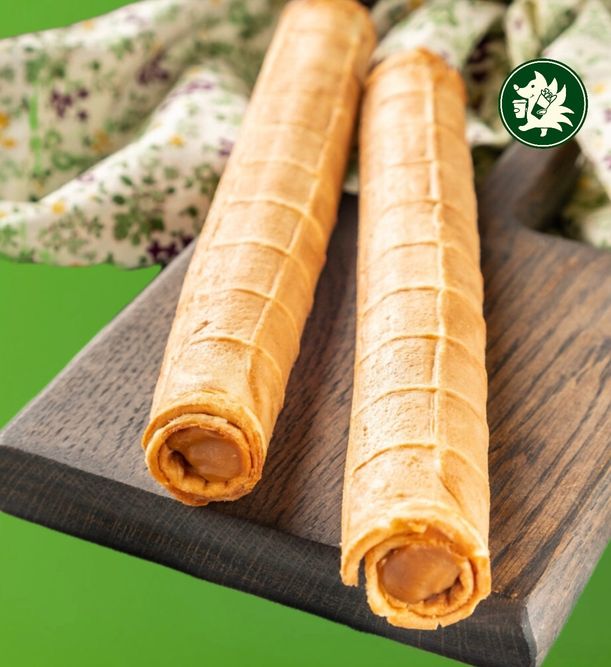 Трубочка со сгущенкой