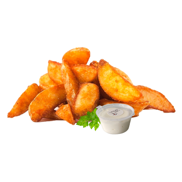 Картофельные дольки по-деревенски