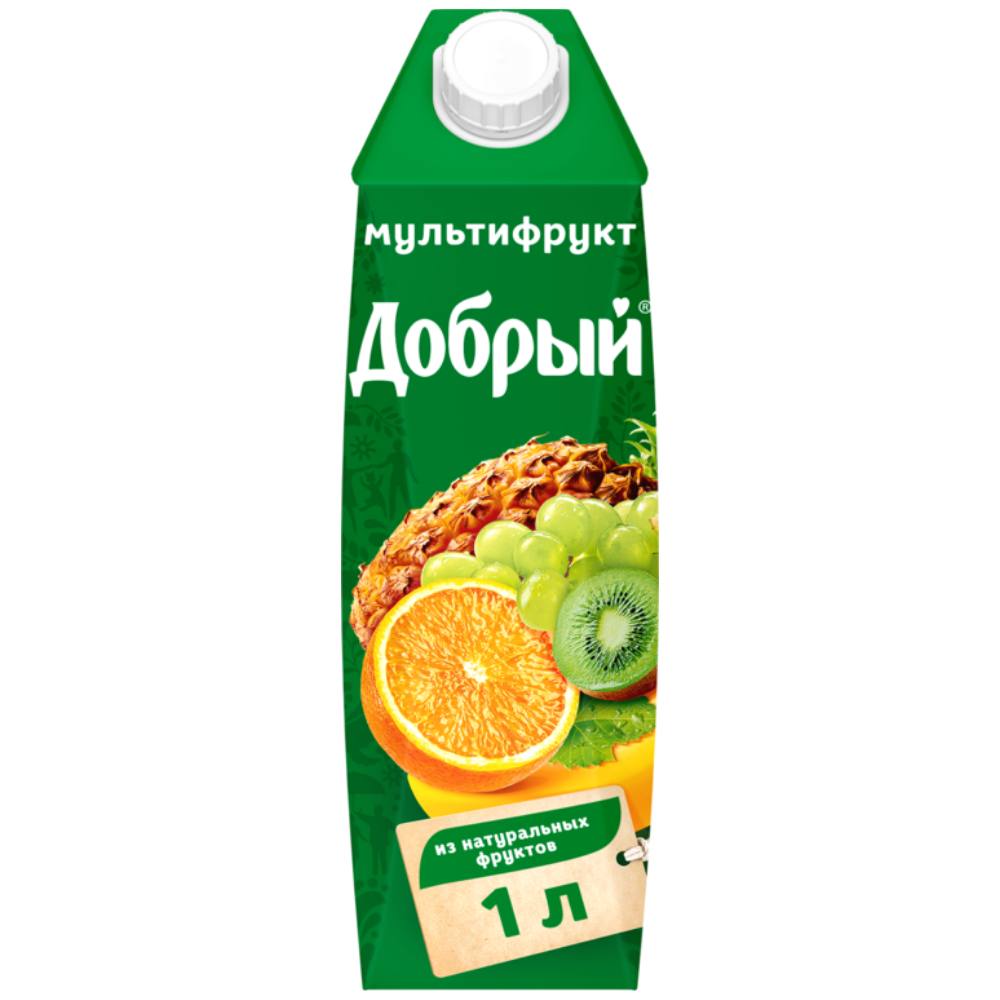 Сок Добрый мультифрукт 1л