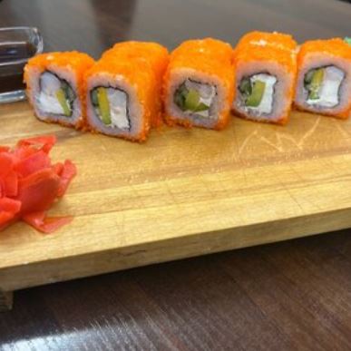 Ролл Калифорния с креветкой