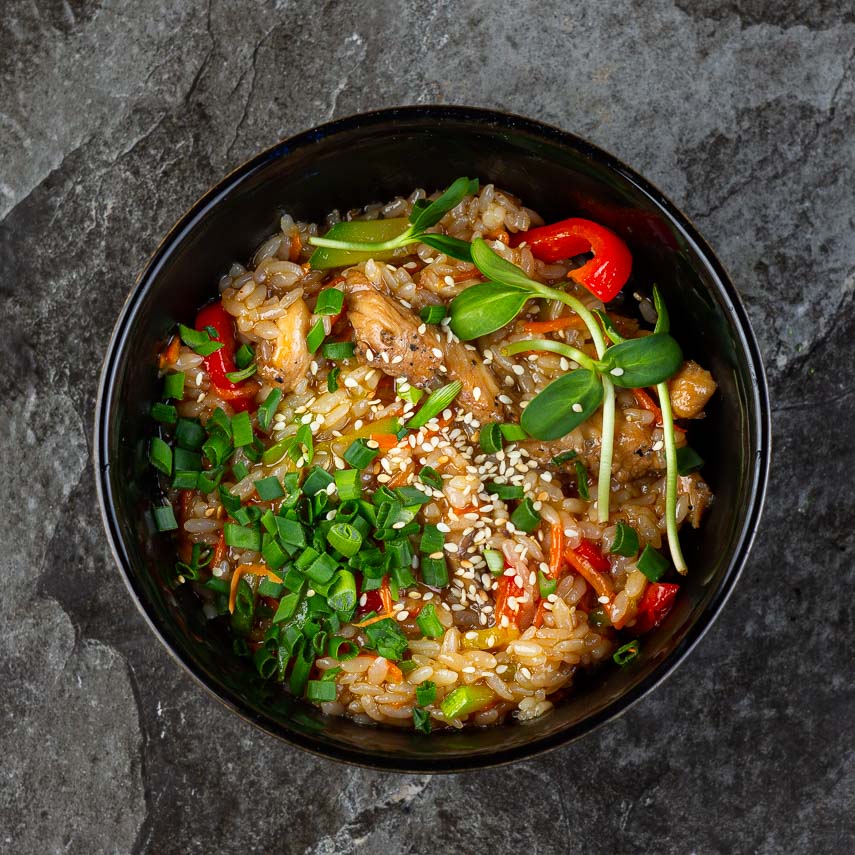 WOK Рис с курицей