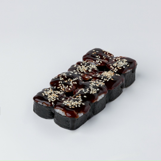 Маки с угрем