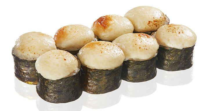 Ролл запеченный с двойным сыром 4 шт
