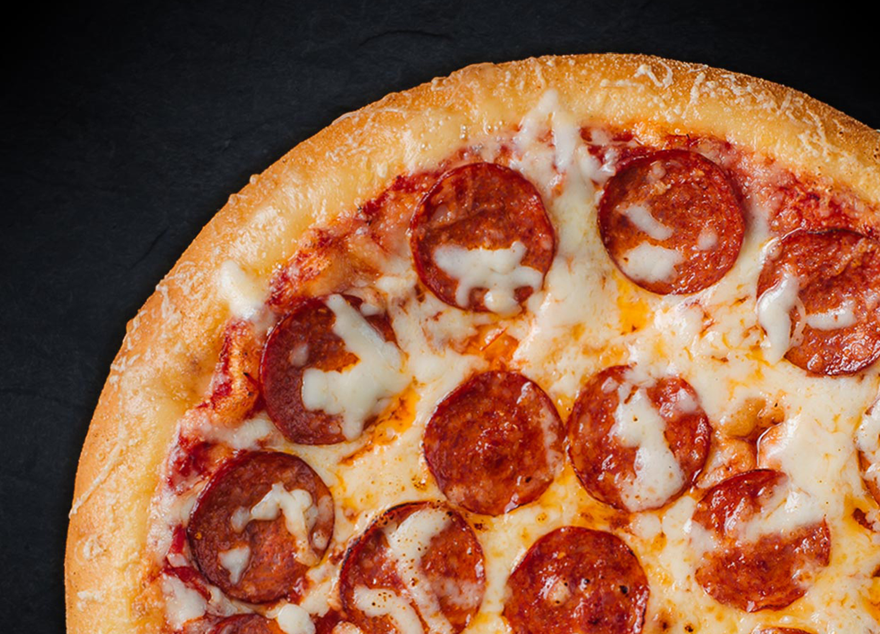 Пепперони 40 см (толстое с сыром)