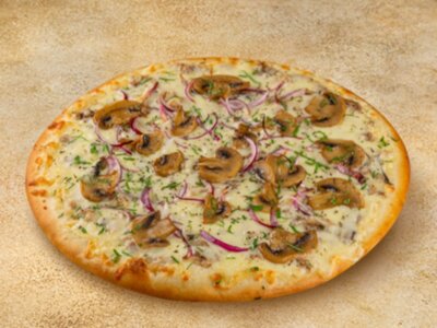 Пицца Курица-грибы большая