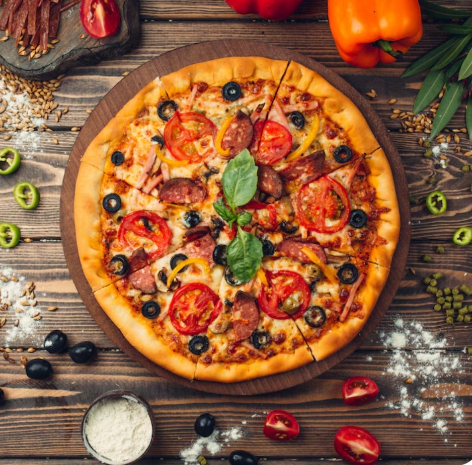 Итальянская пицца мясная "Ассорти" 35 см
