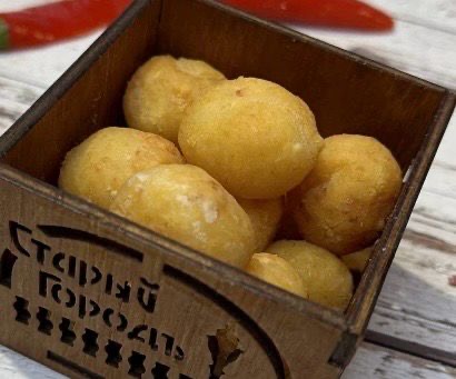 Сырные шарики с беконом
