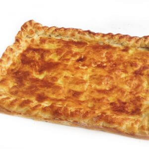 Пирог с курицей и грибами