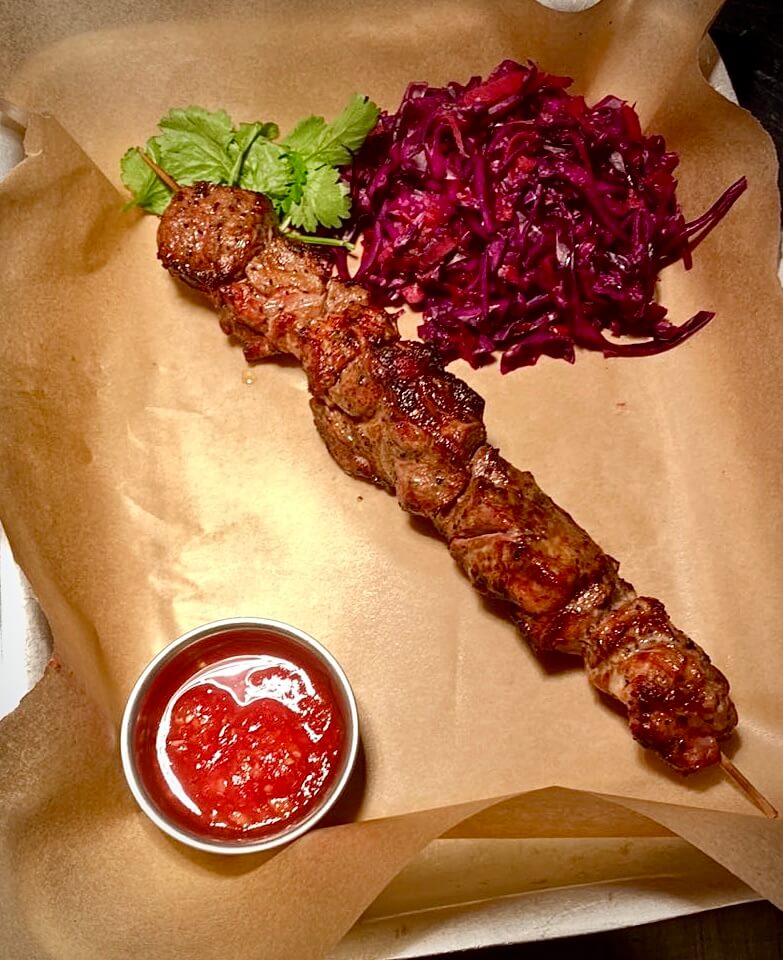 Свиной шашлык