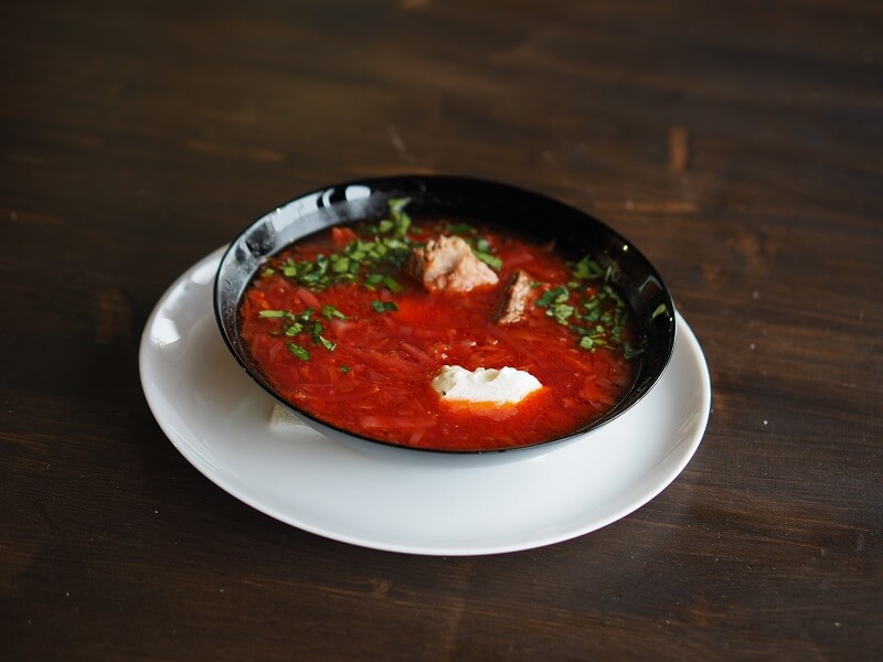 БОРЩ С МЯСОМ