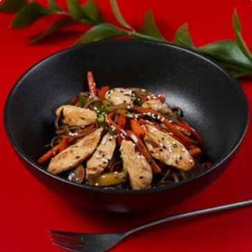 Удон с курицей