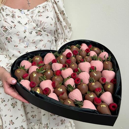 Клубника в шоколаде,мега объем