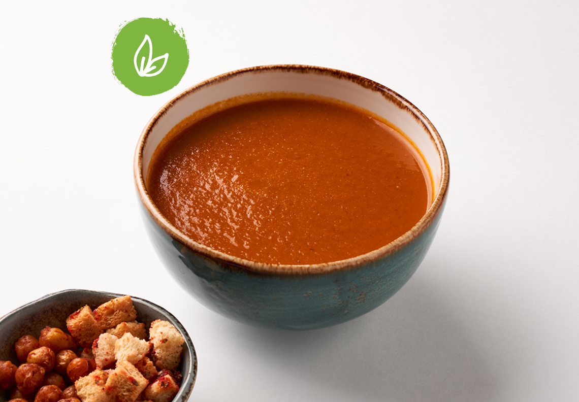 Крем-суп из запеченных овощей