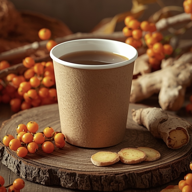 Чай облепиха-имбирь 450 мл