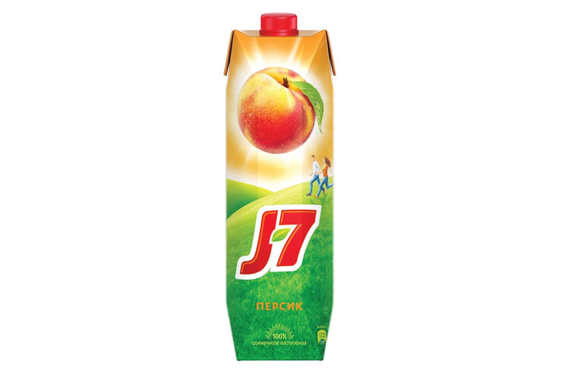 Нектар J7 Персик 0,97 л