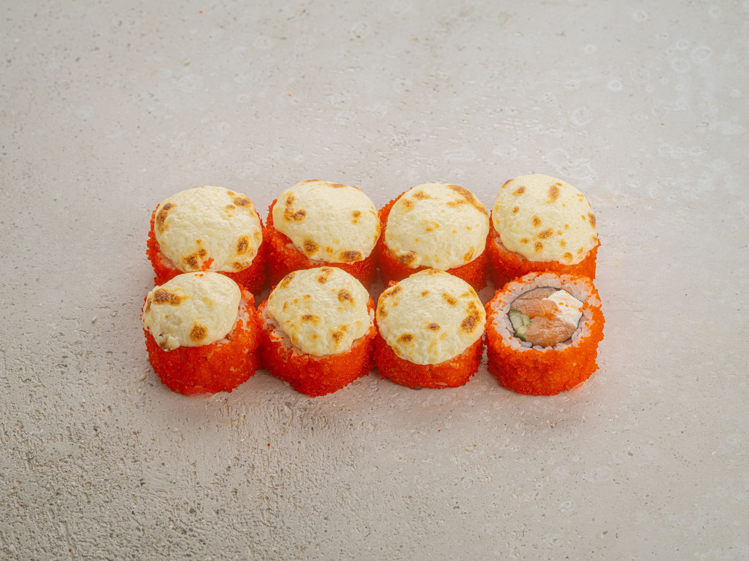 Лосось-моцарелла