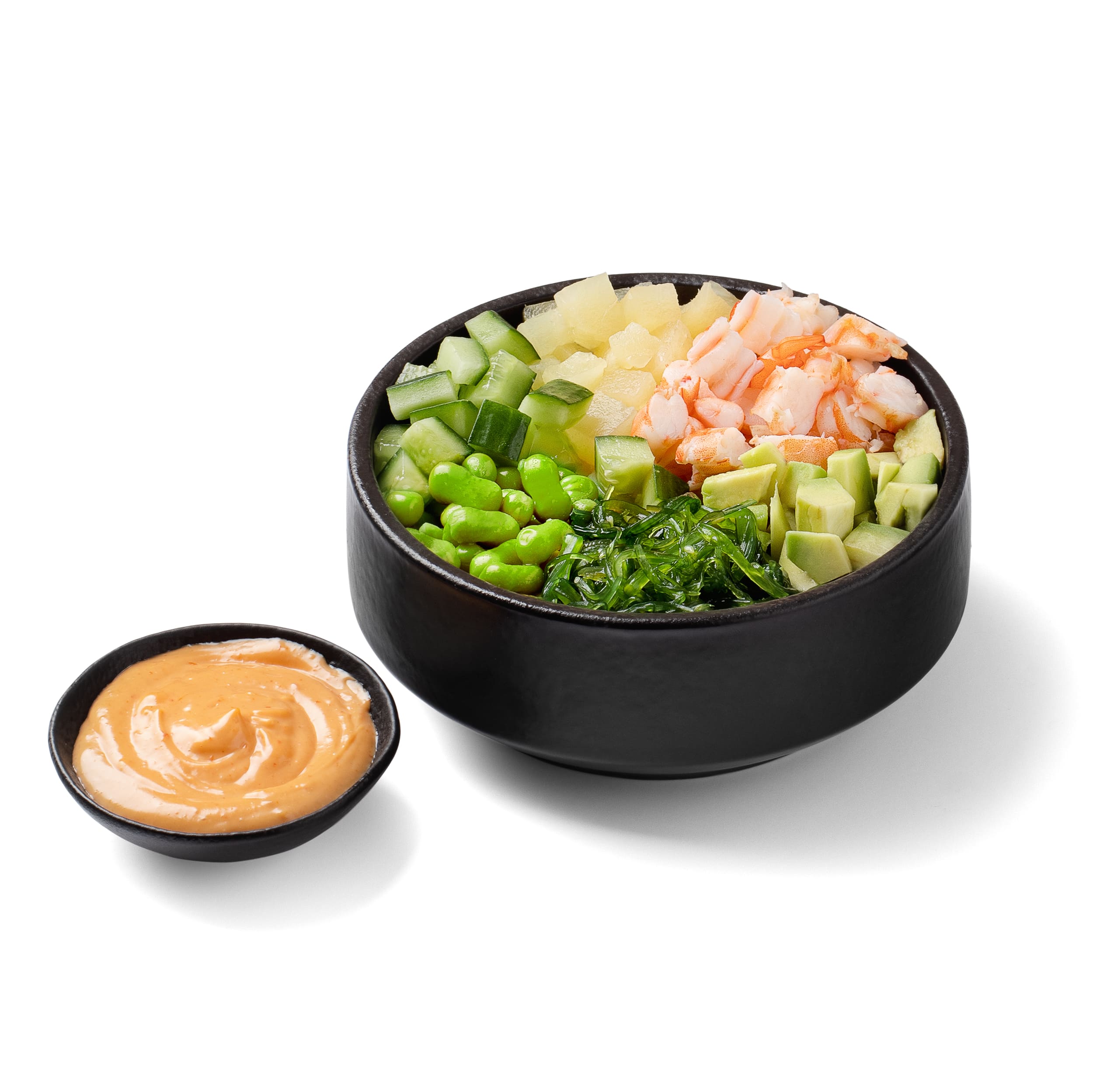 Поке с креветками