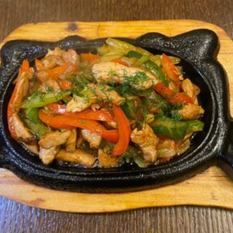 Жаровня с курицей