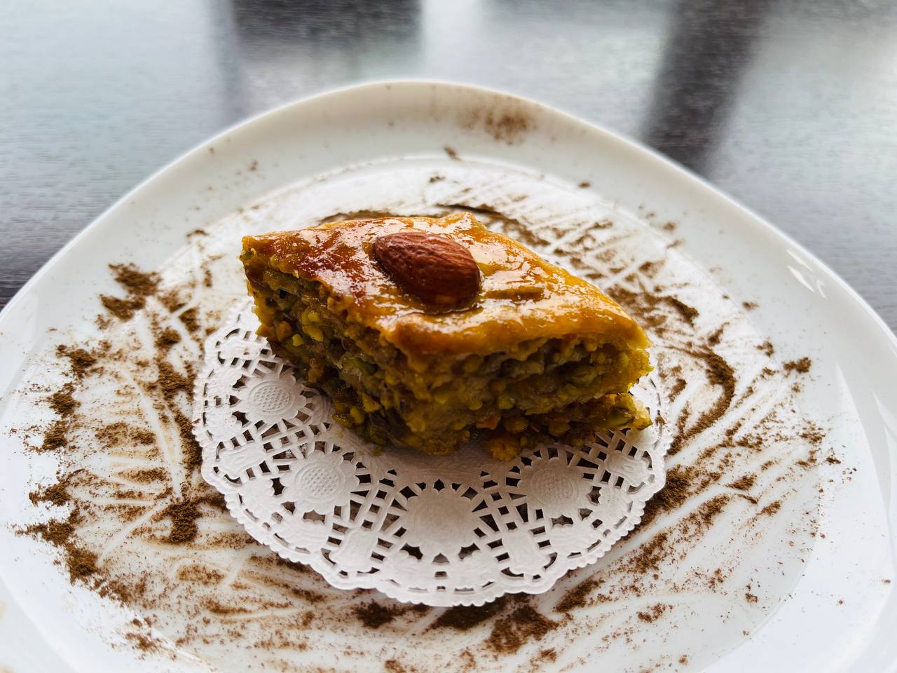 Пахлава с фисташкой и мендалем