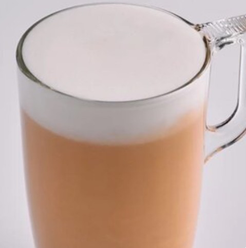 Латте на миндальном молоке