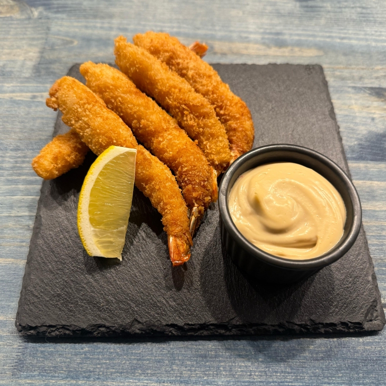 Креветки темпура