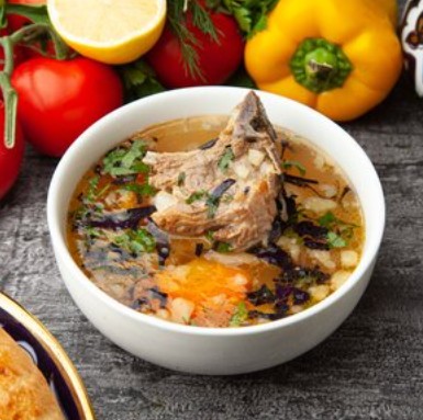 Шурпа с бараниной