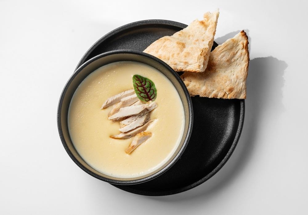 Сырный суп с цыпленком