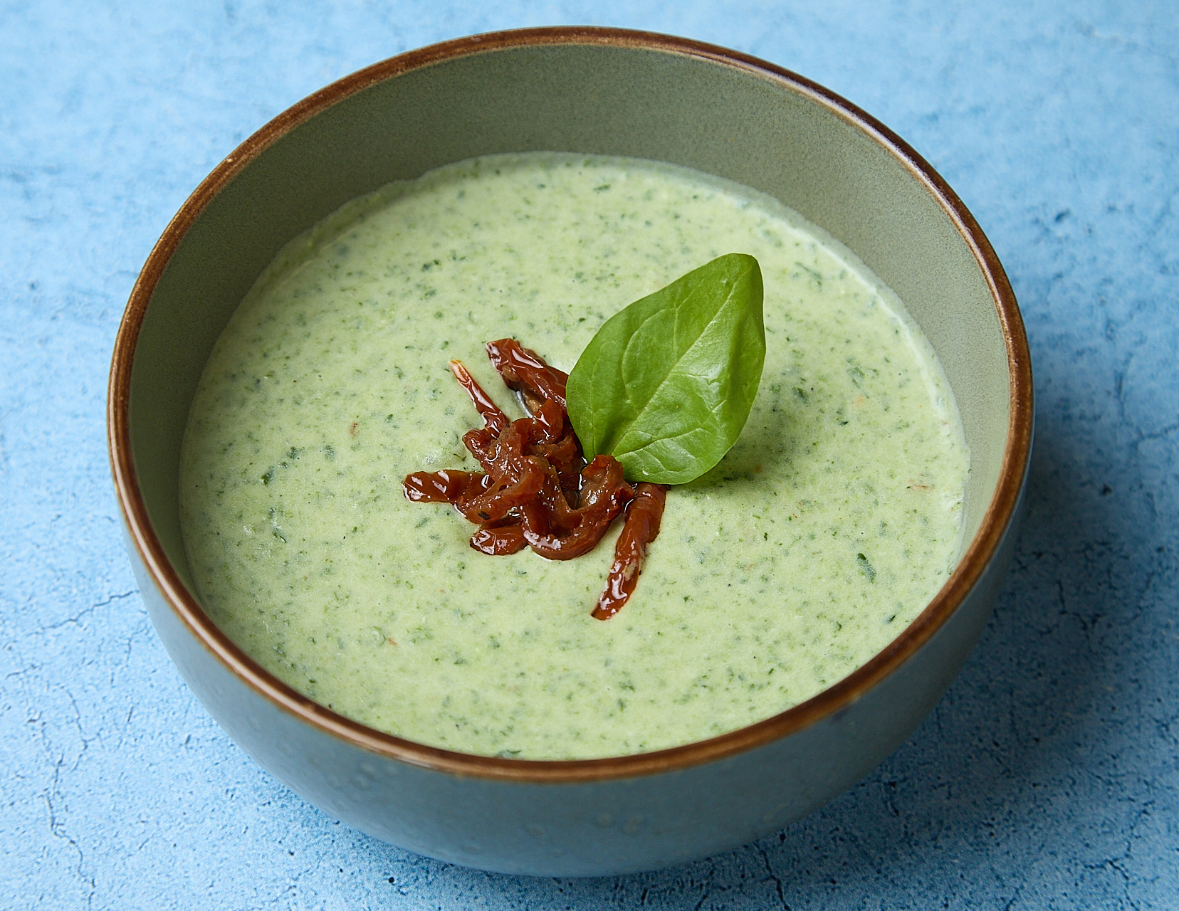 Суп-пюре из шпината