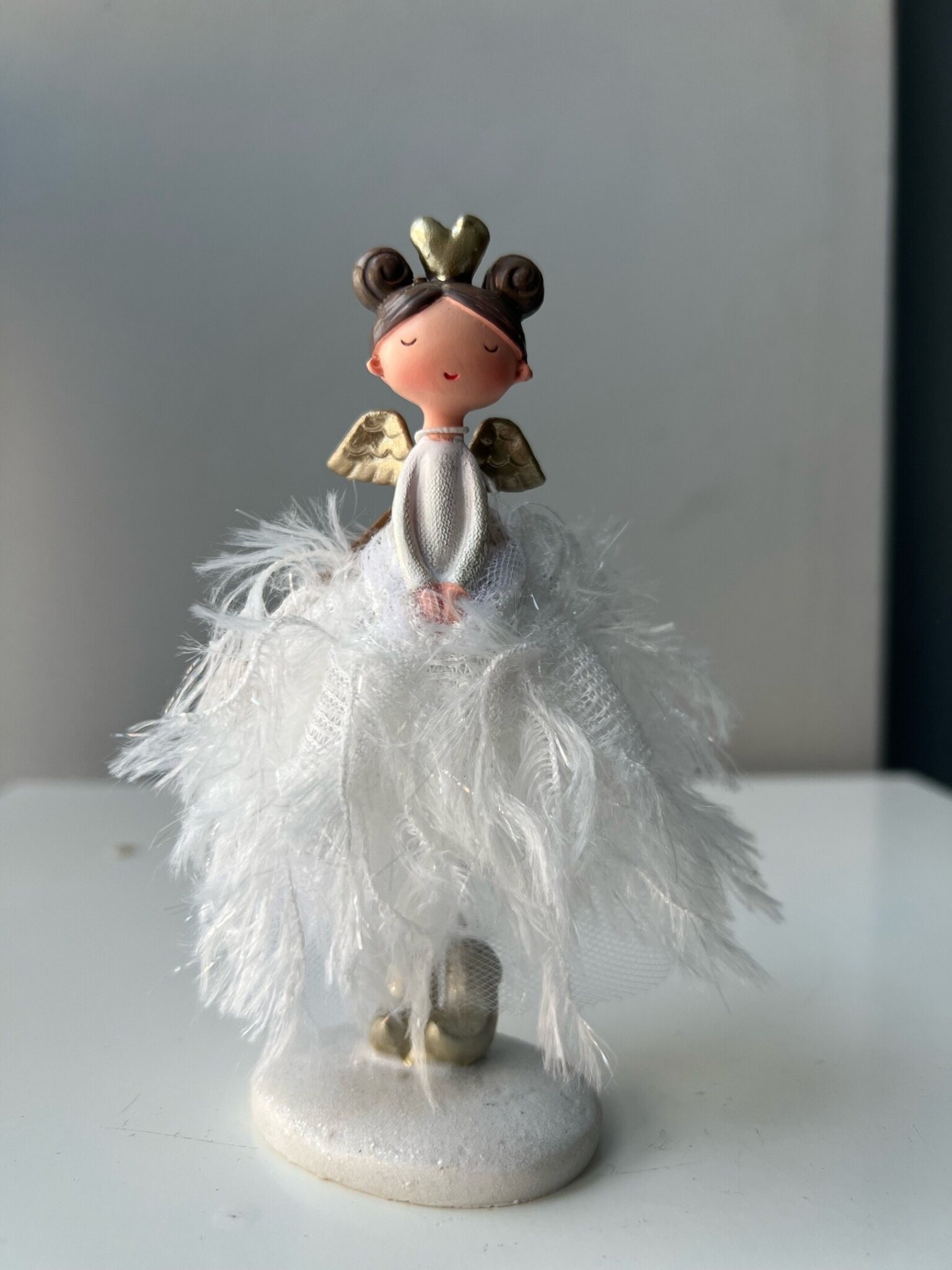 Сувенир Ангел 12 см/белый