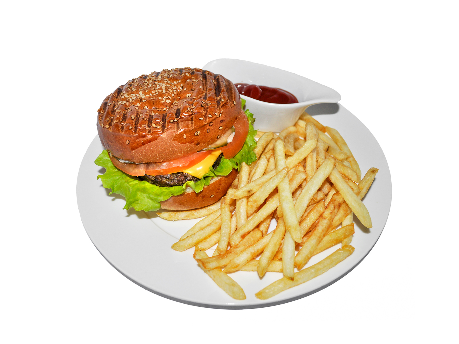 Чизбургер люкс