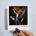 Мини-открытка «С любовью» 🍓