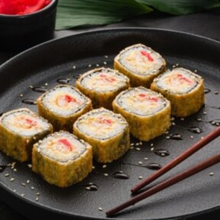 Горячая креветка темпура