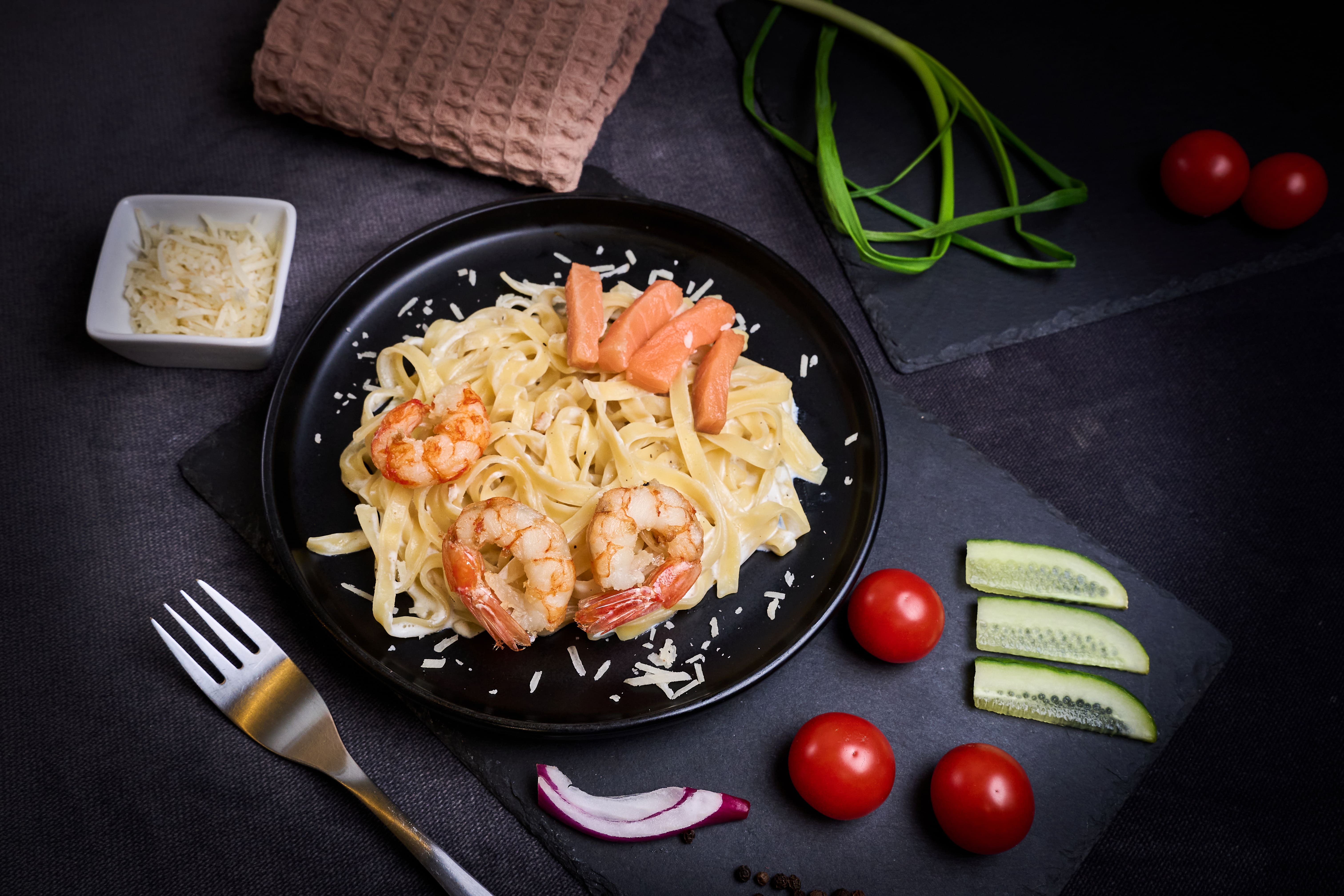 Паста с морепродуктами
